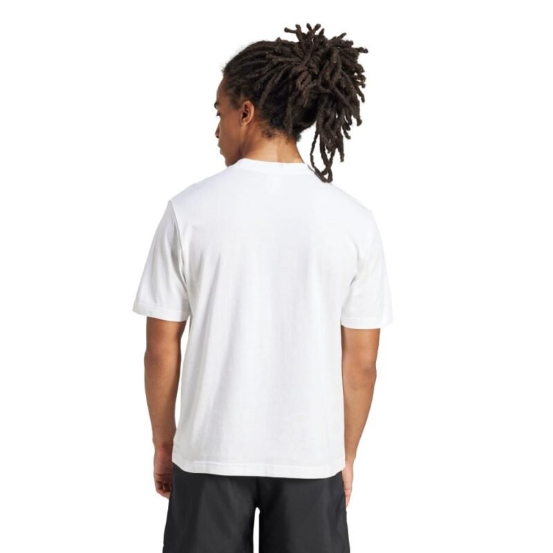 Adidas Marškinėliai Vyrams Medvilniniai Balti SJ T-Shirts JF1092 - Image 2