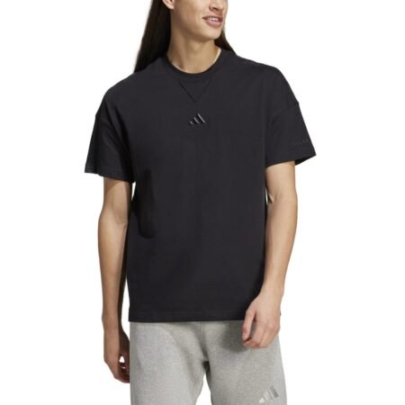 Adidas vyriški juodi marškinėliai Essentials All Szn Tee IY4150 – patogūs ir stilingi marškinėliai vyrams