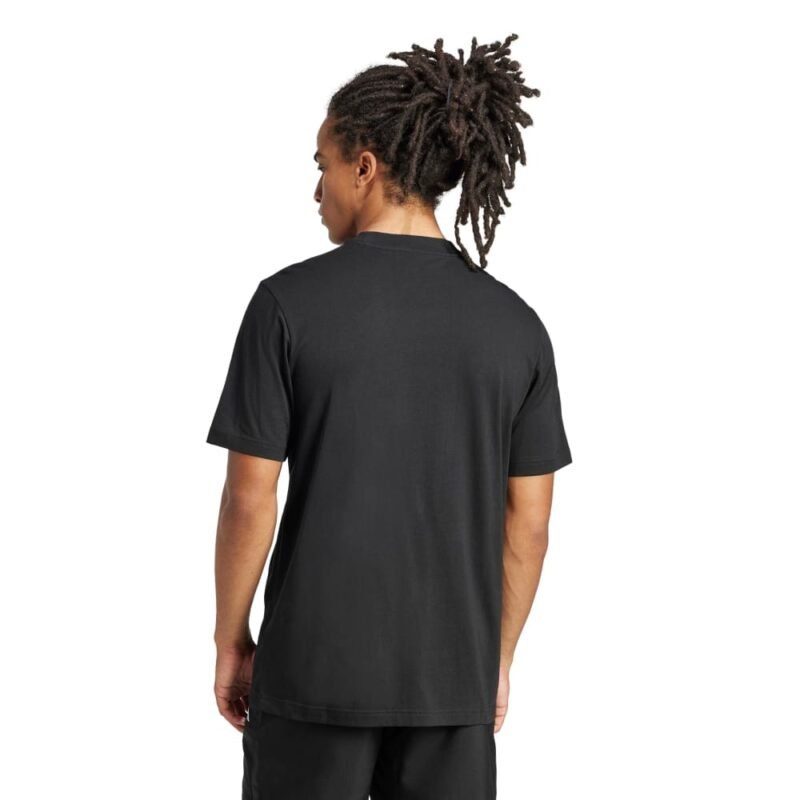 Adidas Marškinėliai Vyrams Medvilniniai Juodi SJ T-Shirts JE9024 - Image 2