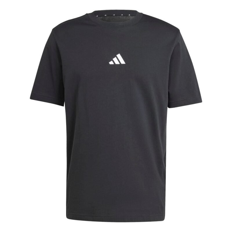 Adidas Marškinėliai Vyrams Medvilniniai Juodi SJ T-Shirts JE9024 - Image 6