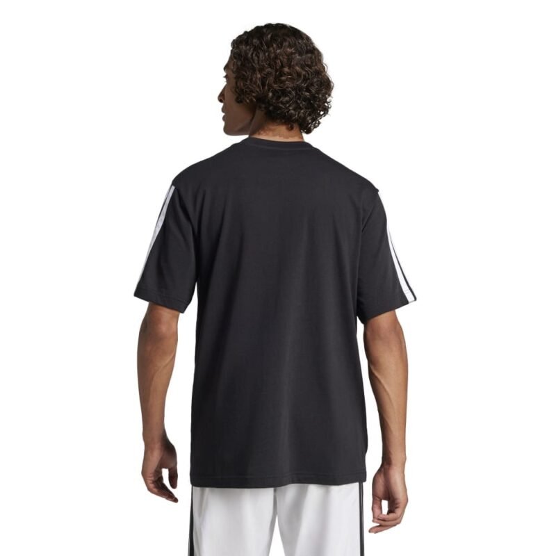 Adidas Marškinėliai Vyrams Medvilniniai 3-Juostos T-Shirts JW1949 - Image 2