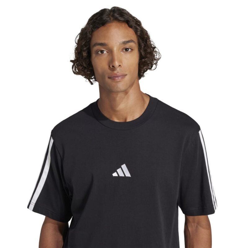 Adidas Marškinėliai Vyrams Medvilniniai 3-Juostos T-Shirts JW1949 - Image 5