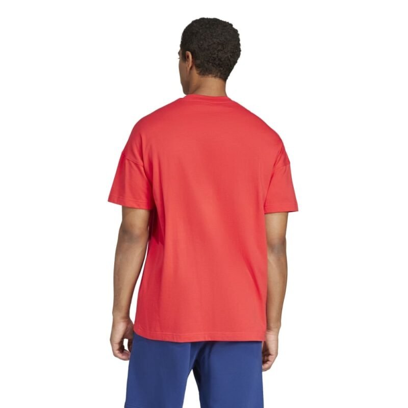 Adidas Marškinėliai Vyrams Medvilnė Raudona All Szn Tee JC5346 - Image 2