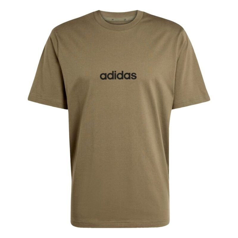 Adidas Marškinėliai Vyrams Medvilniniai Žali T-Shirts JE9001 - Image 6