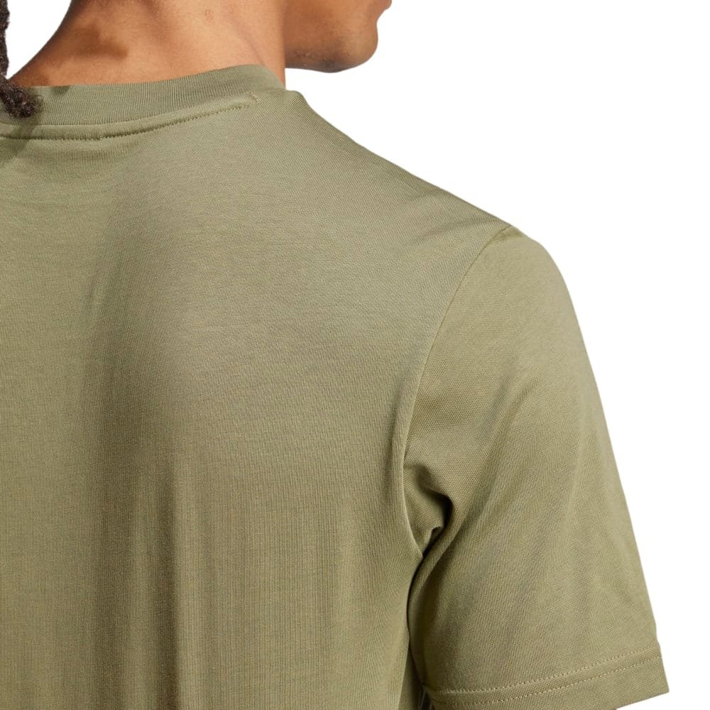 Adidas Marškinėliai Vyrams Medvilniniai Chaki SJ T-Shirts JF1097 - Image 5