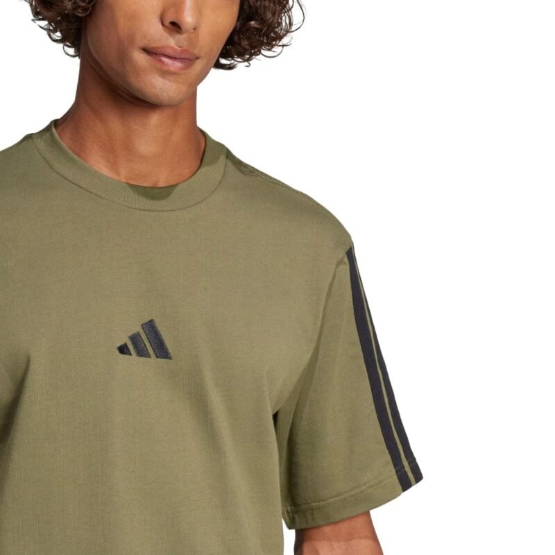 Adidas Marškinėliai Vyrams Medvilniniai Žali SJ T-Shirts JW1947 - Image 4