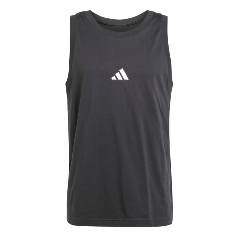 Adidas Marškinėliai Vyrams Juodi Sleeveless Tee JE8986 - Image 7