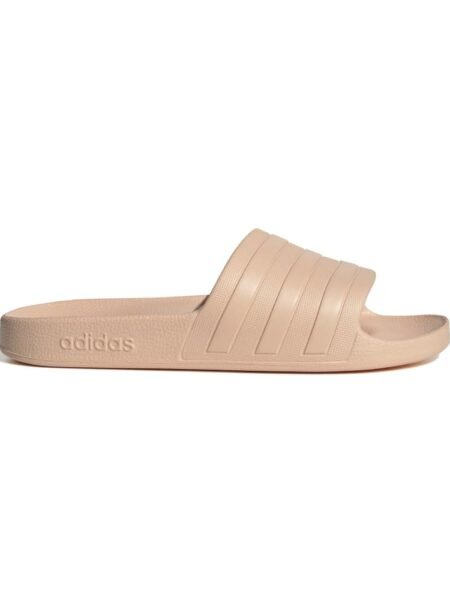 Adidas šlepetės moterims Adilette Aqua Slide JI2236 – persikinės įspiriamos šlepetės baseinui ir paplūdimiui