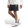 Adidas vyriški juodi šortai JD4956 – sportui ir kasdienai, 68 % medvilnės, 32 % poliesterio