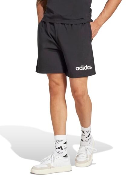 Adidas vyriški juodi šortai JE9012 – sportui ir laisvalaikiui