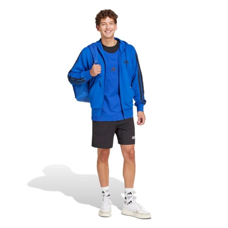 Adidas Šortai Vyrams Medvilniniai Juodi SJ Shorts JE9012 - Image 4