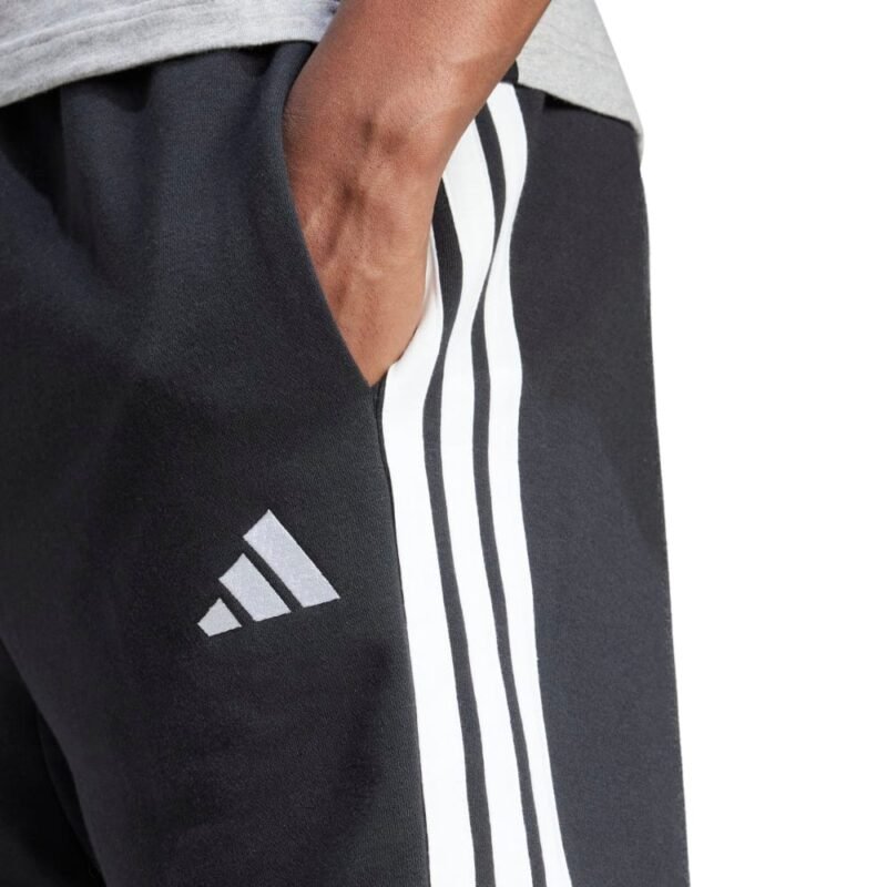 Adidas Šortai Vyrams Medvilniniai Juodi FT 3S Shorts JE6414 - Image 4