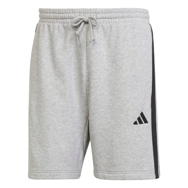 Adidas Šortai Vyrams Medvilniniai Pilki FT 3S Shorts JE6419 - Image 6