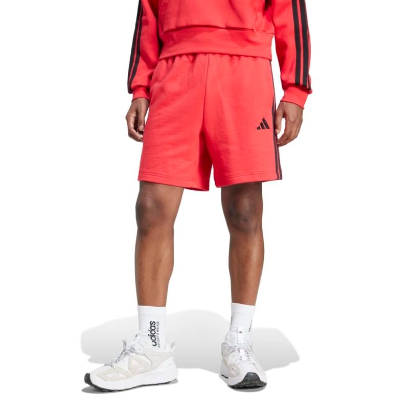 Adidas Šortai Vyrams Medvilniniai Essentials FT 3S Shorts JE6415 - Image 3