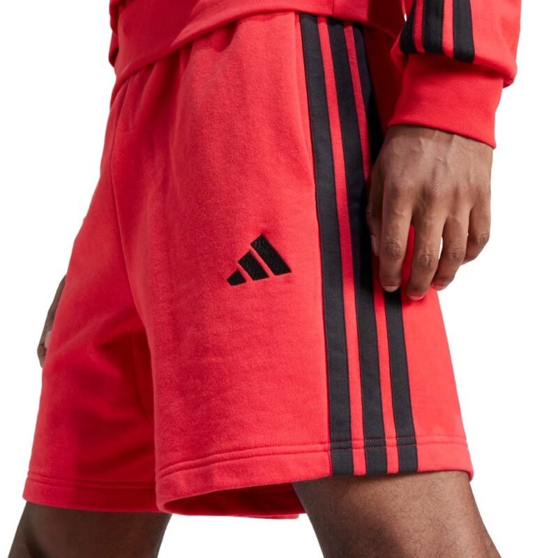 Adidas Šortai Vyrams Medvilniniai Essentials FT 3S Shorts JE6415 - Image 4