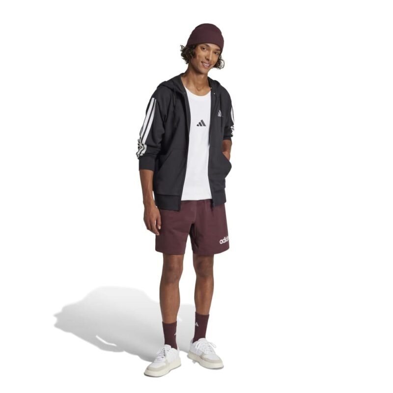 Adidas Šortai Vyrams Medvilniniai Rudi SJ Shorts JE9015 - Image 3