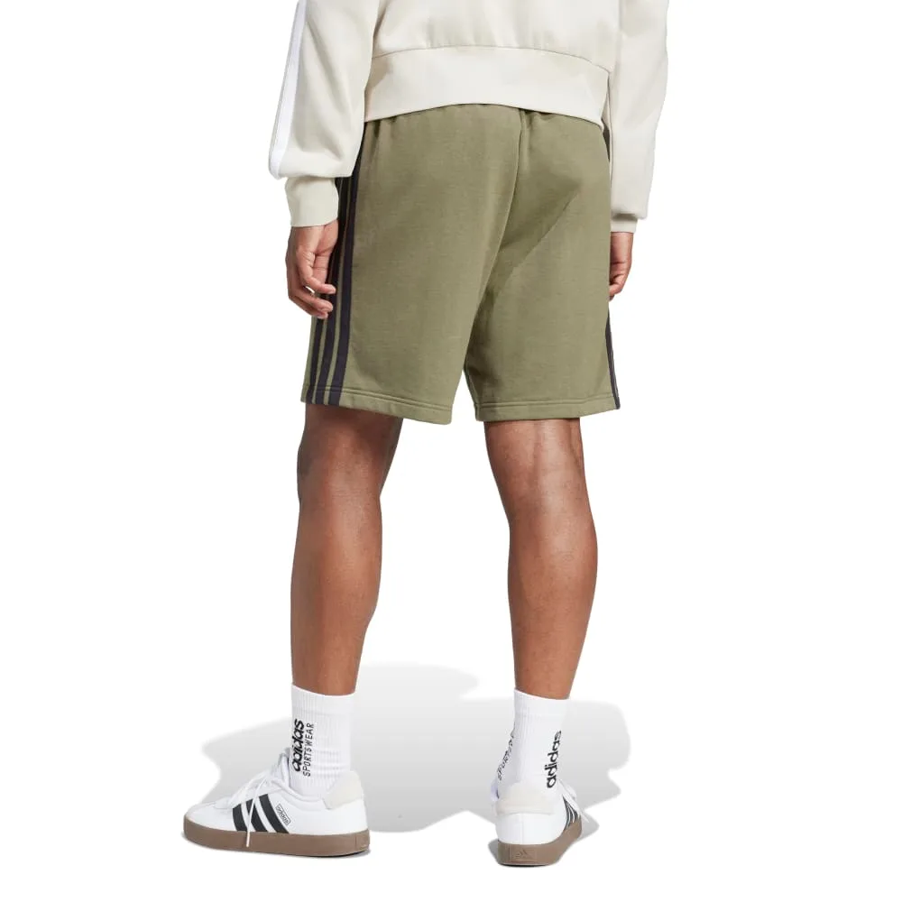 Adidas Šortai Vyrams Medvilniniai Žali FT 3S Shorts JE6416