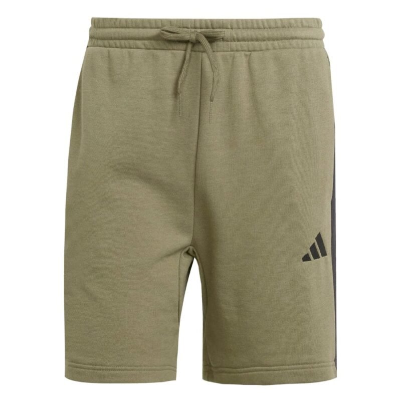 Adidas Šortai Vyrams Medvilniniai Žali FT 3S Shorts JE6416 - Image 6