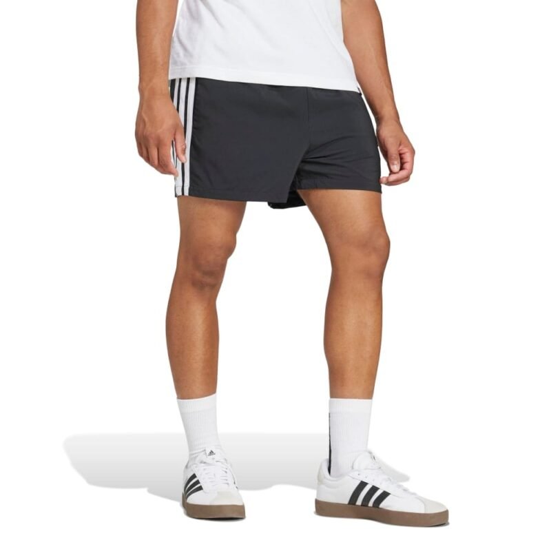 Adidas Šortai Vyrams Juodi 3-S Chelsea Shorts 5-Inch IM7850 - Image 4