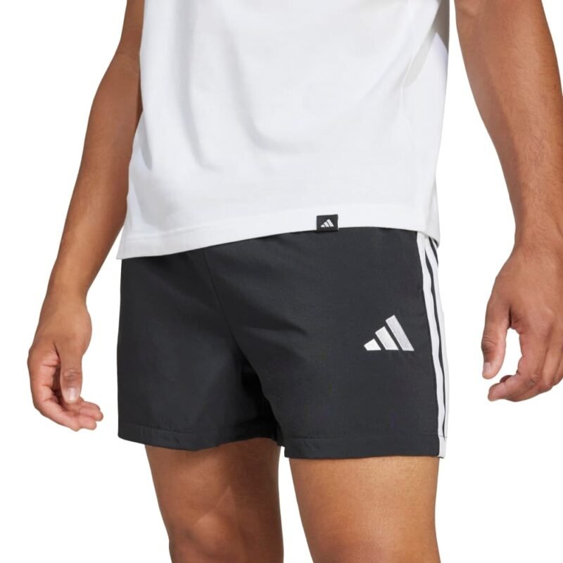 Adidas Šortai Vyrams Juodi 3-S Chelsea Shorts 5-Inch IM7850 - Image 5