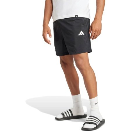 Adidas vyriški sportiniai šortai AeroReady Essentials Chelsea Small Logo Shorts JF1117 – juodi šortai vyrams