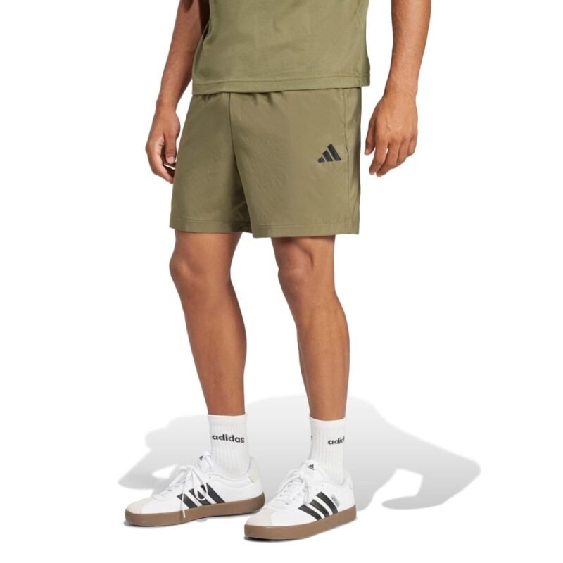 Adidas vyriski sportiniai sortai žali aeroready essentials chelsea small logo shorts jf1113