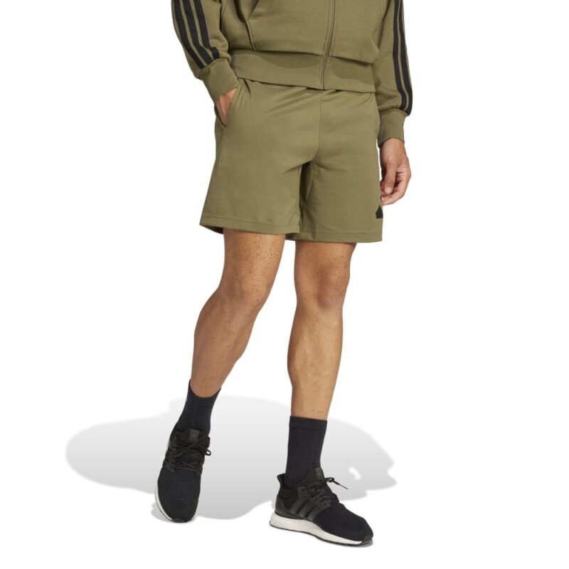 Adidas Šortai Vyrams Medvilniniai Žali SJ Shorts IN6184 - Image 3