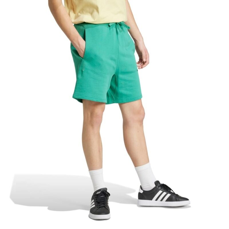 Adidas Šortai Vyrams Medvilniniai Žali FT ALL SZN Shorts JI6417 - Image 3