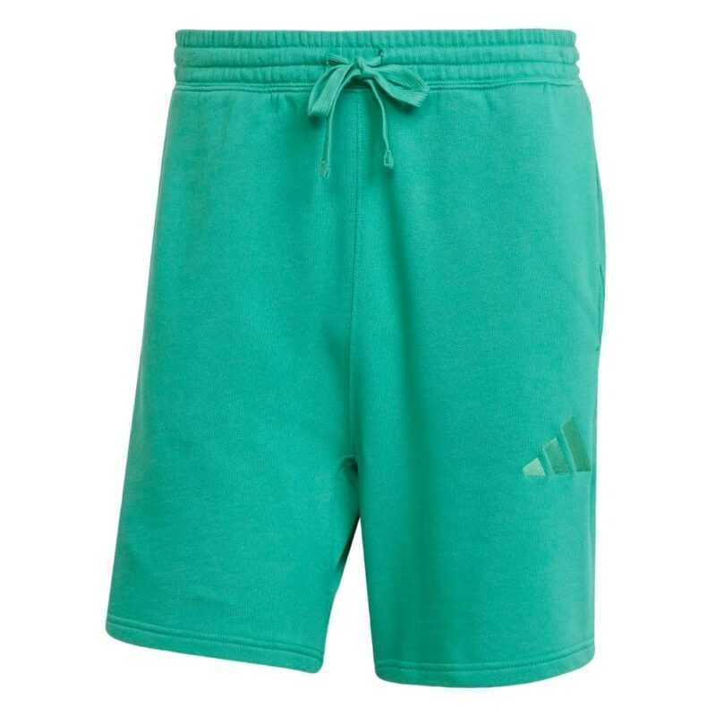 Adidas Šortai Vyrams Medvilniniai Žali FT ALL SZN Shorts JI6417 - Image 6