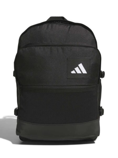 Adidas juoda kuprinė „Multi-Pocket Backpack“ JM7146 – 100% perdirbtas poliesteris, erdvi ir stilinga