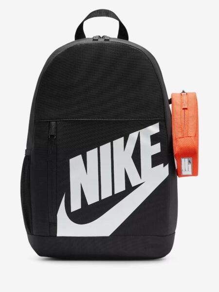 Nike vaikiška kuprinė su penalu elemental big kids backpack 20 Litrų juoda hj4186-010
