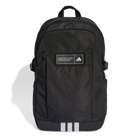 Adidas kuprinė ATHLTS Power Backpack JL6155 juoda su trimis baltomis juostelėmis