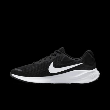 Nike Revolution 7 vyriški bėgimo batai juodi su baltais akcentais FB2207-001