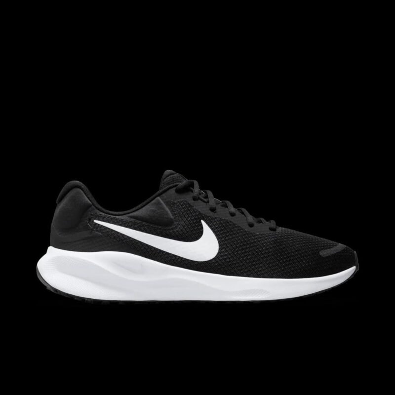 Nike Batai Bėgimo Vyrams Juodi Revolution 7 FB2207-001 - Image 2