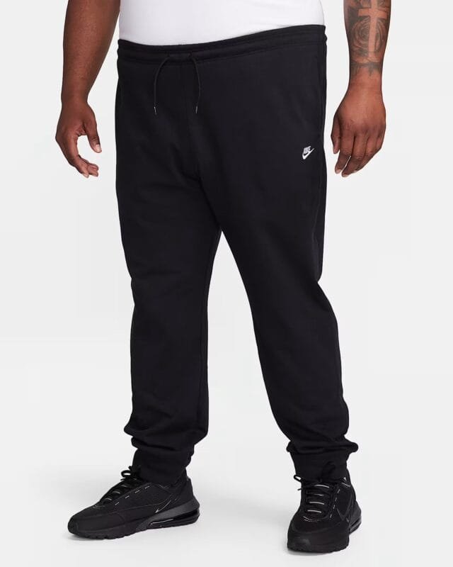 Nike Kelnės Vyrams Medvilnė Juoda Knit Joggers FQ4330-010 - Image 6