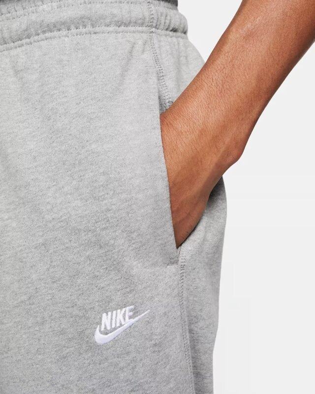 Nike Kelnės Vyrams Medvilnė Pilkos Knit Joggers FQ4330-063 - Image 5