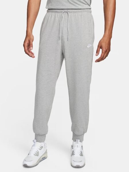 Nike vyriškos kelnės su manzetais pilkos M NK Club Knit Jogger FQ4330-063