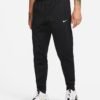 Nike Therma-FIT Tapered Fitness Pants DQ5405-010 vyriškos juodos sportinės kelnės su fleece vidumi