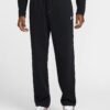 Nike vyrų kelnės Club French Terry Open-Hem HQ4422-010 – juodos laisvalaikio kelnės
