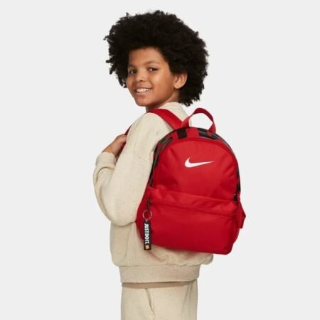 Nike kuprinė vaikams Brasilia Just Do It Kids Mini Backpack DR6091-657 raudona