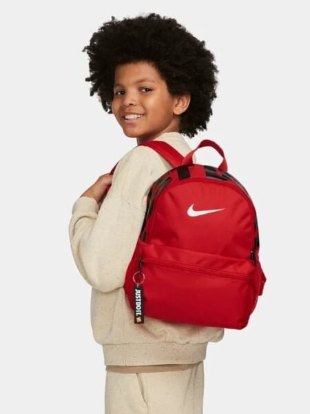 Nike kuprinė vaikams Brasilia Just Do It Kids Mini Backpack DR6091-657 raudona
