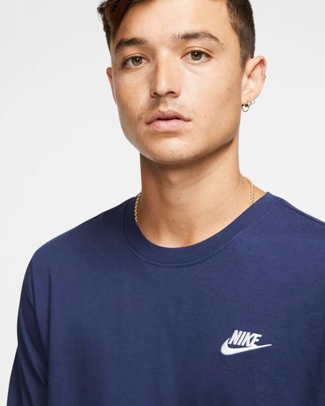 Nike Marškinėliai Vyrams Medvilniniai NK T-Shirts AR4997-410 - Image 3