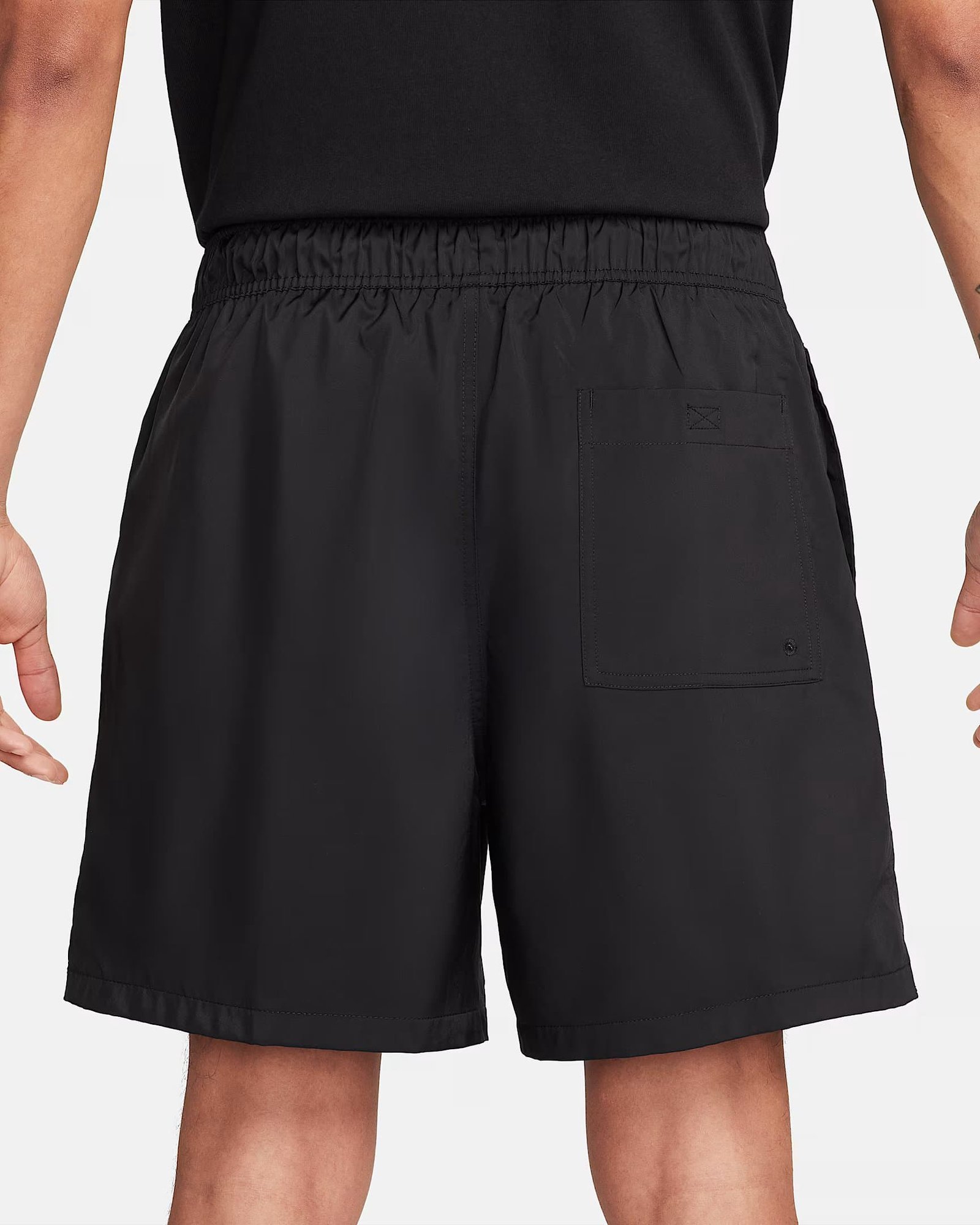 Nike Club Woven Flow Shorts FN3307-010 – Juodi Vyriški Šortai - Image 2