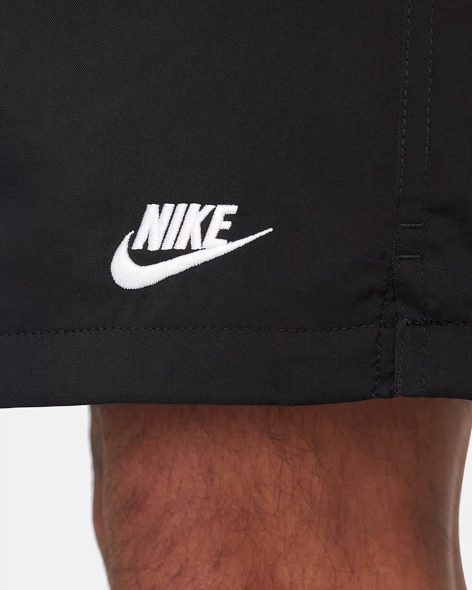 Nike Club Woven Flow Shorts FN3307-010 – Juodi Vyriški Šortai - Image 7