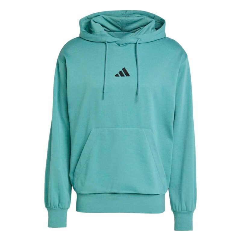 Adidas Džemperis Su Gobtuvu Vyrams Žalias FL Hoodie KB7650 - Image 6