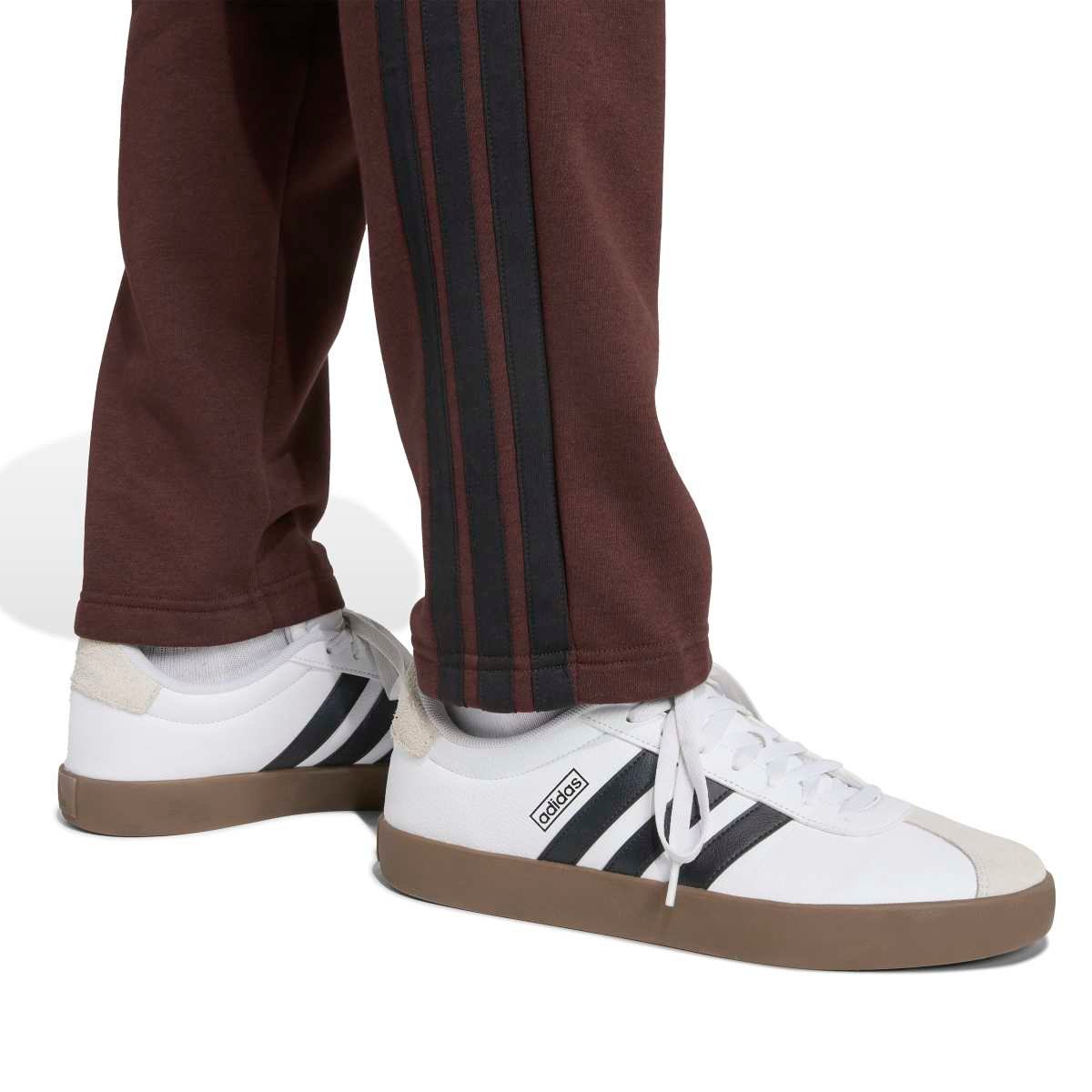 Adidas Kelnės Vyrams Rudos 3-S OH Fleece Pants JX0713 - Image 4