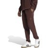Adidas Essentials All SZN Fleece Regular Tapered Pants JX5098 vyriškos rudos sportinės kelnės