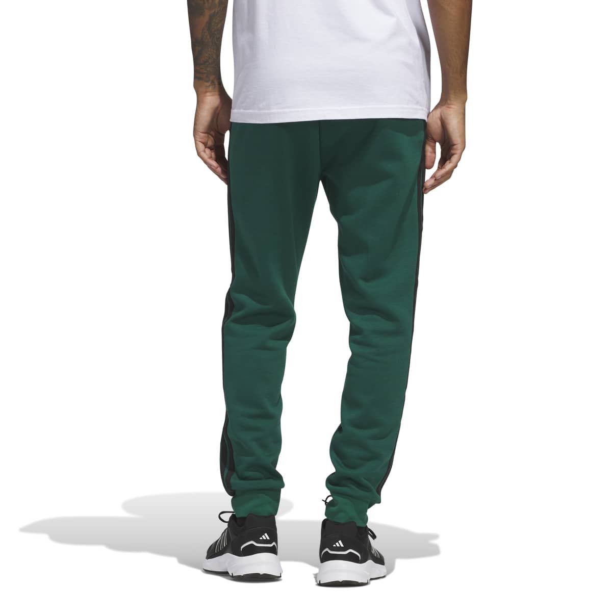 Adidas Vyriškos Kelnės Essentials 3-Stripes TC Fleece Pants JD1860 | Šiltos Sportinės Kelnės Vyrams - Image 2
