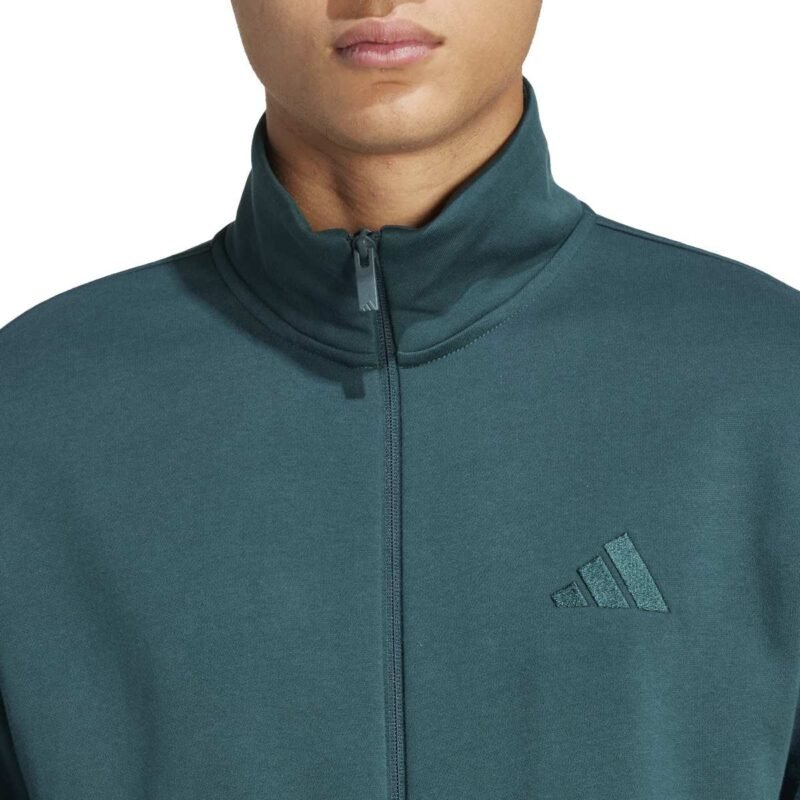 Adidas Sportinis Kostiumas Vyrams Žalias 3s Tracksuit FL JX5546 - Image 4