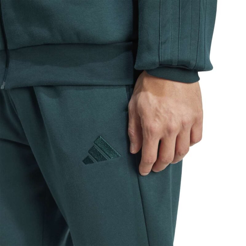 Adidas Sportinis Kostiumas Vyrams Žalias 3s Tracksuit FL JX5546 - Image 5
